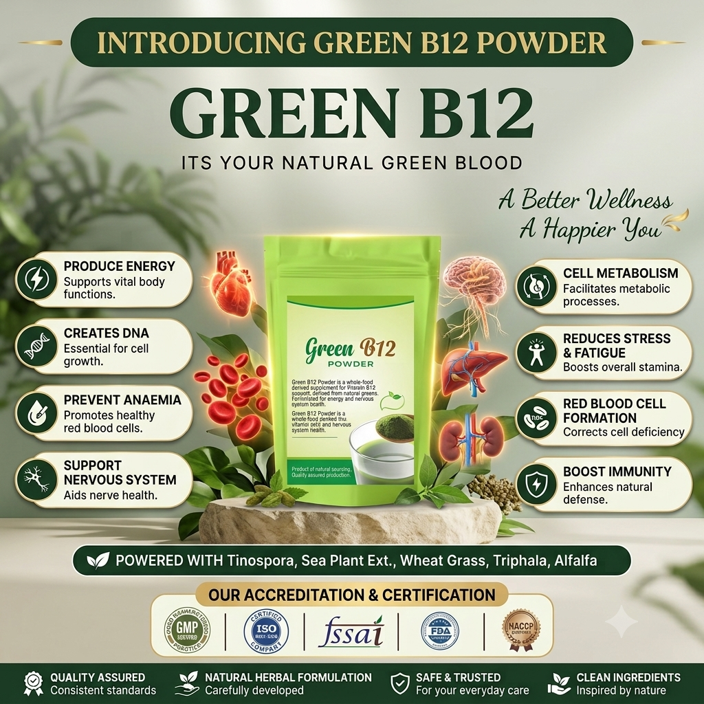GREEN B12 POWDER